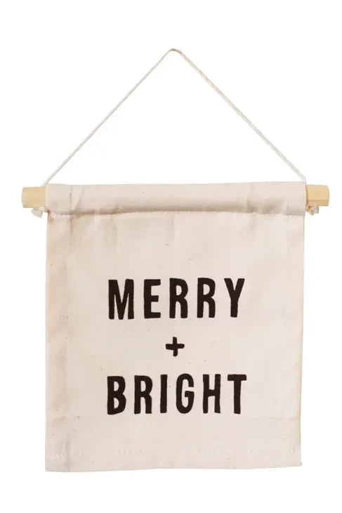 Merry + Bright Wall Hanging