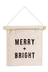 Thumbnail for Merry + Bright Wall Hanging