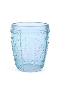 Thumbnail for Vintage Crystal Colored Drinking Glass