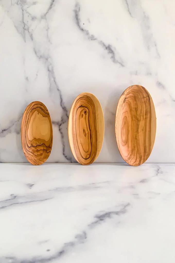 Olive Wood Oval Dishes
