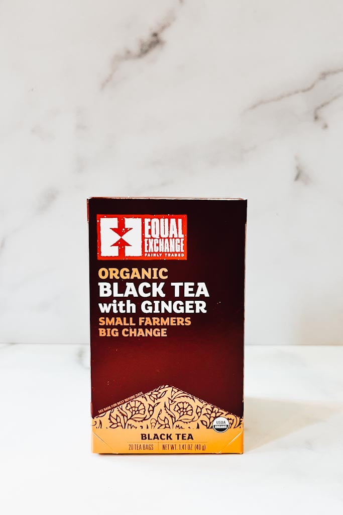 Organic Black Tea with Ginger