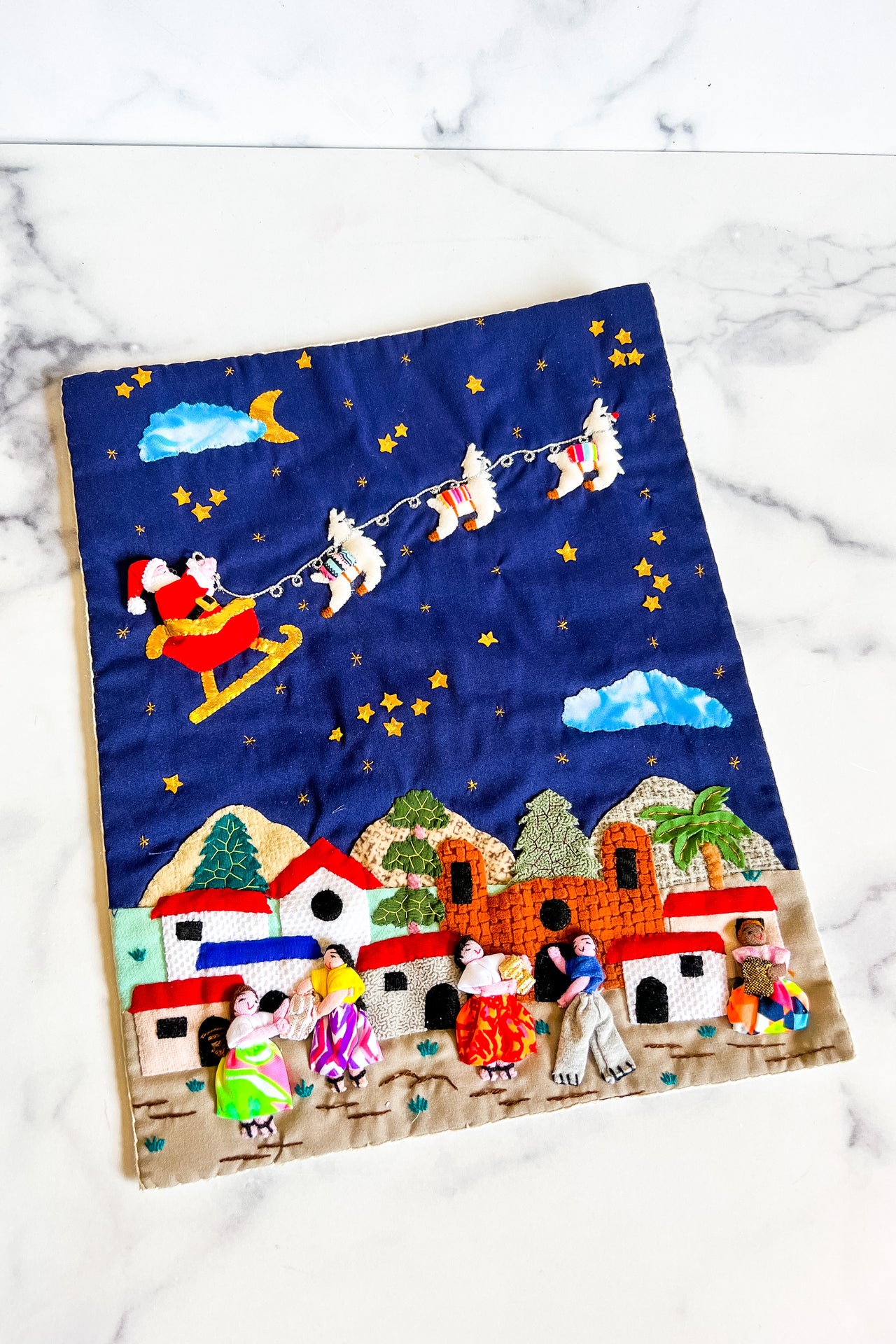 Christmas Fabric Art
