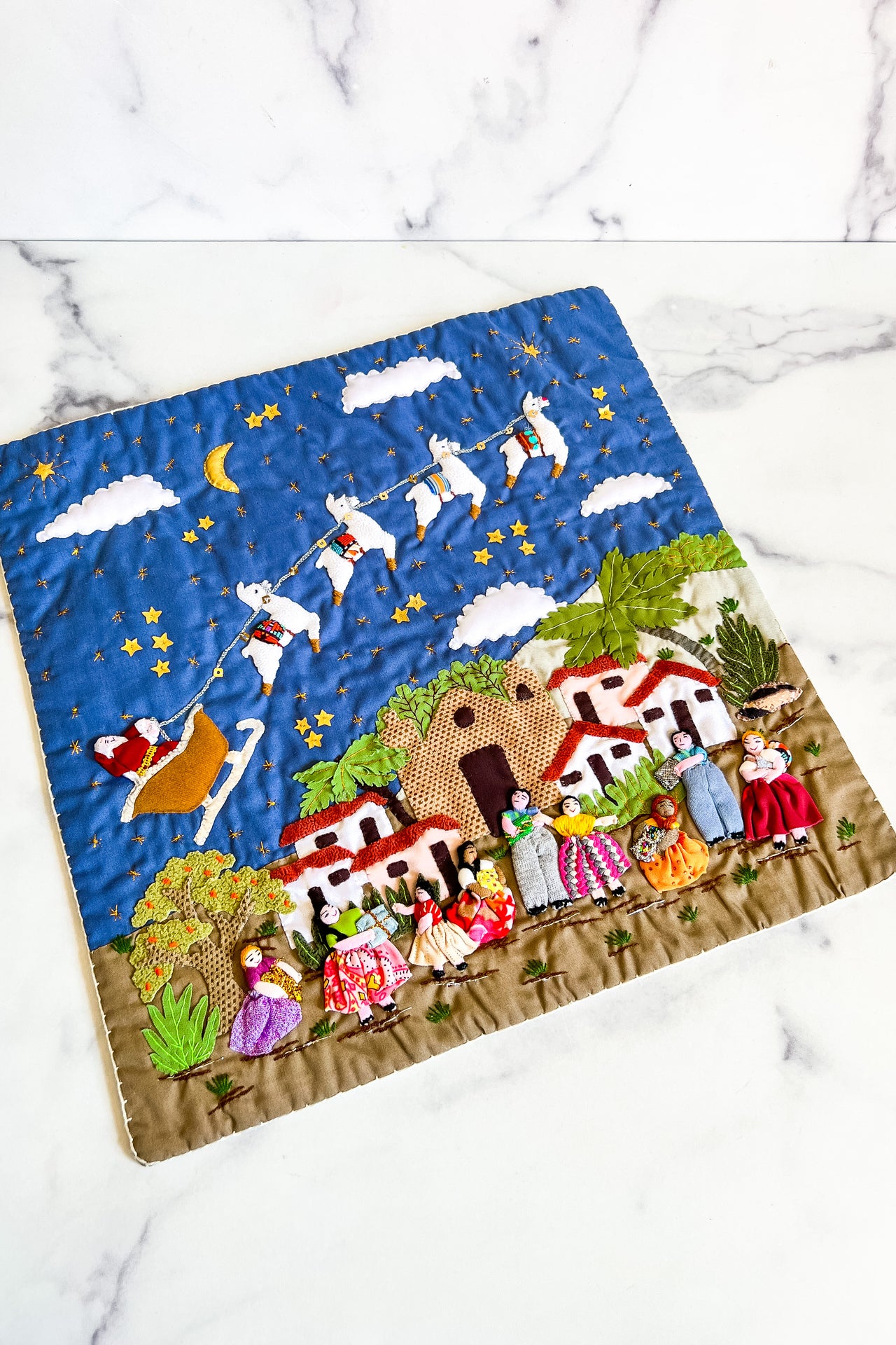 Christmas Fabric Art