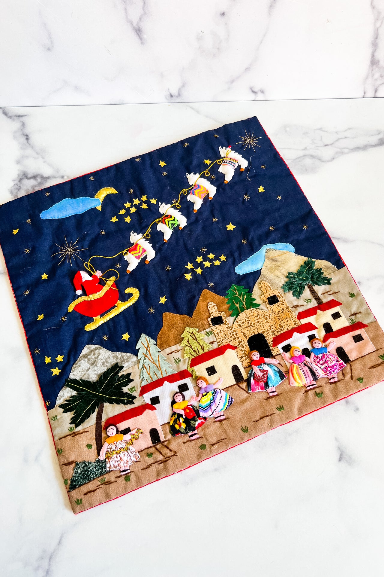 Christmas Fabric Art