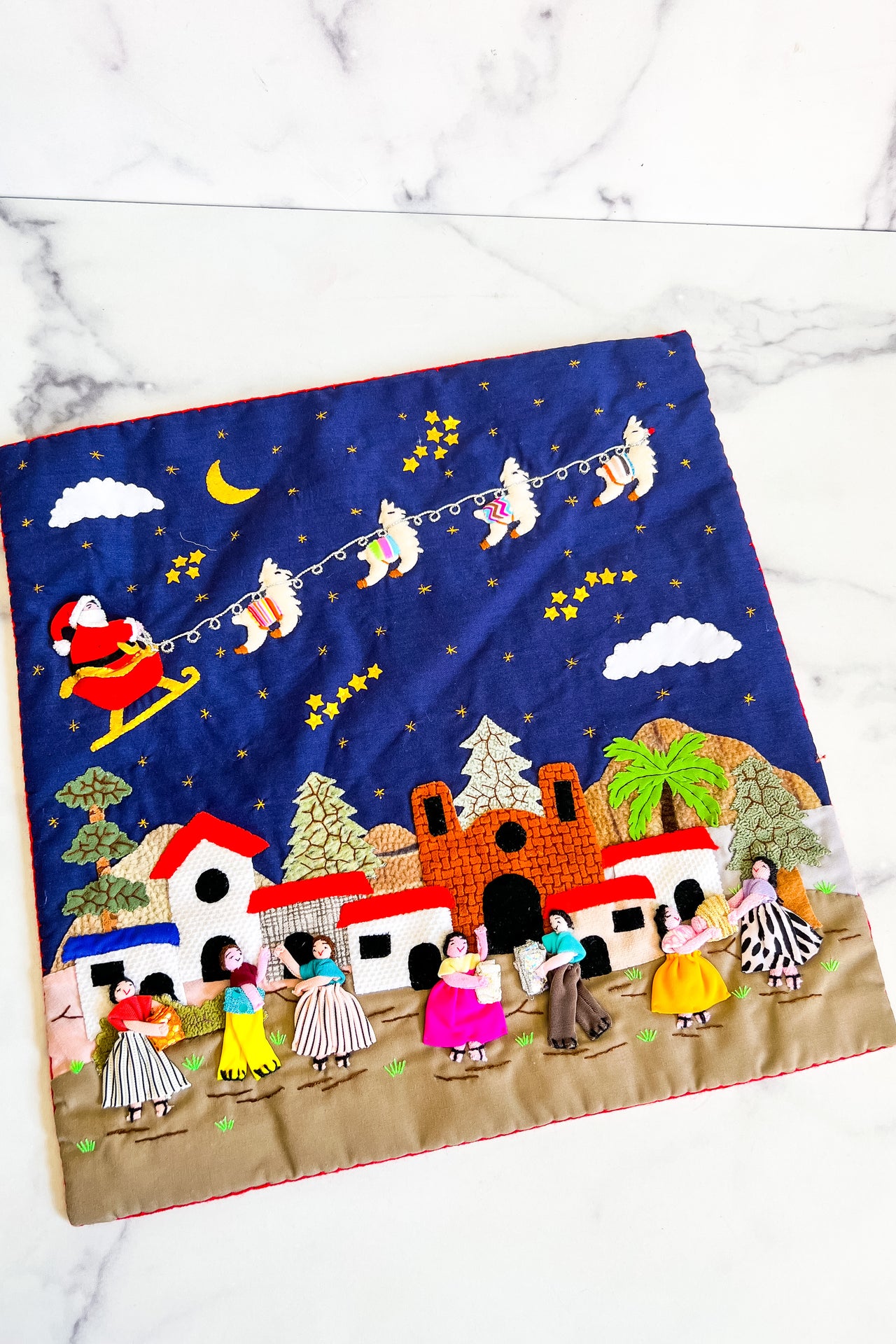 Christmas Fabric Art