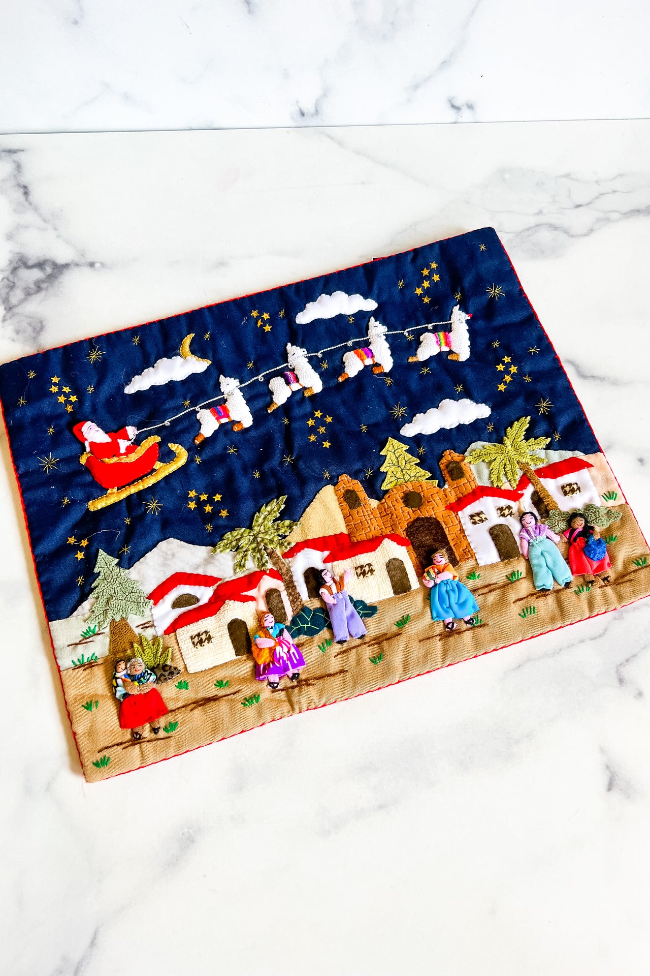 Christmas Fabric Art