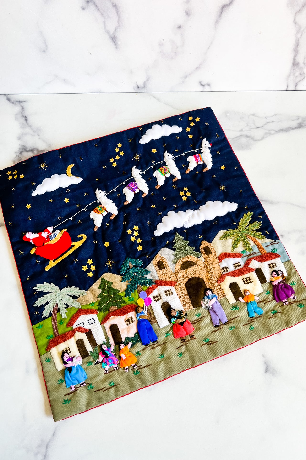 Christmas Fabric Art