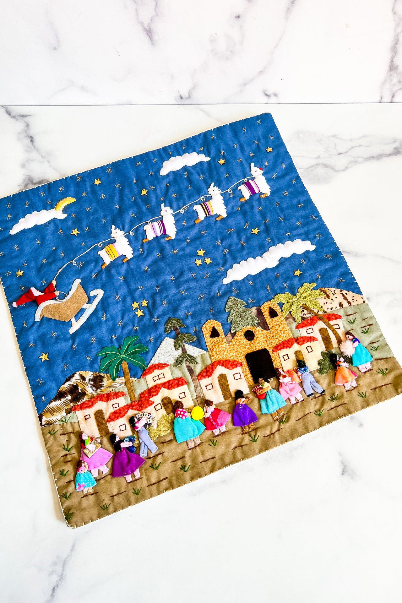 Christmas Fabric Art