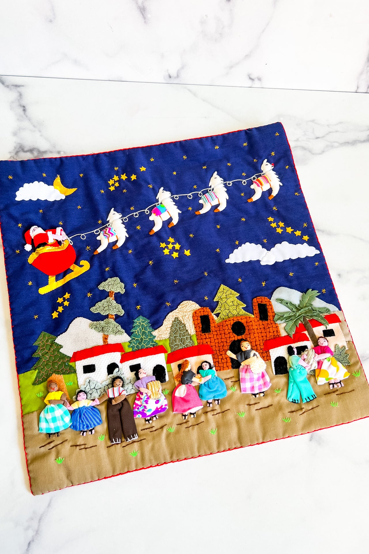 Christmas Fabric Art