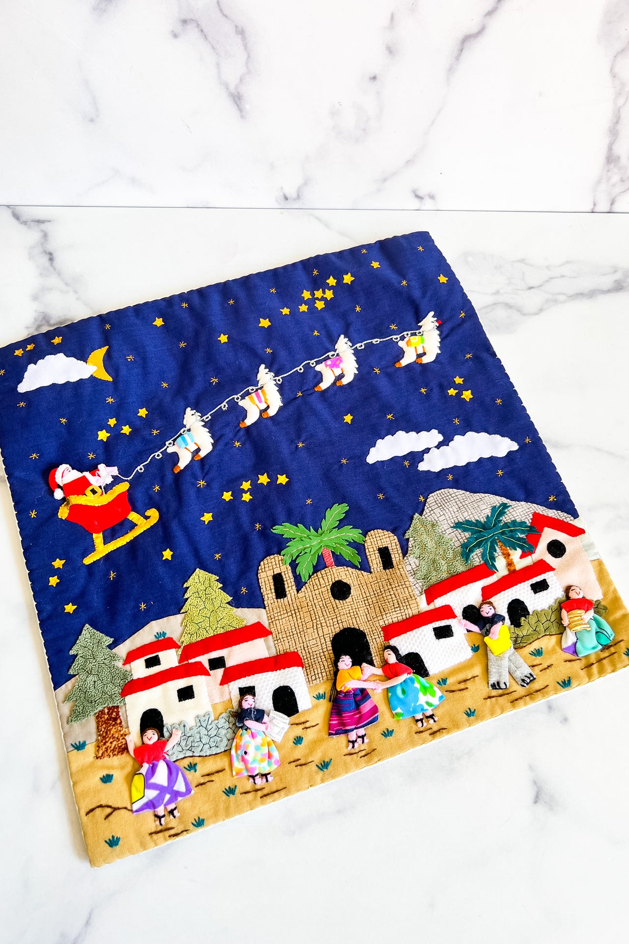 Christmas Fabric Art