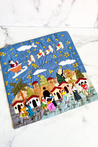 Thumbnail for Christmas Fabric Art