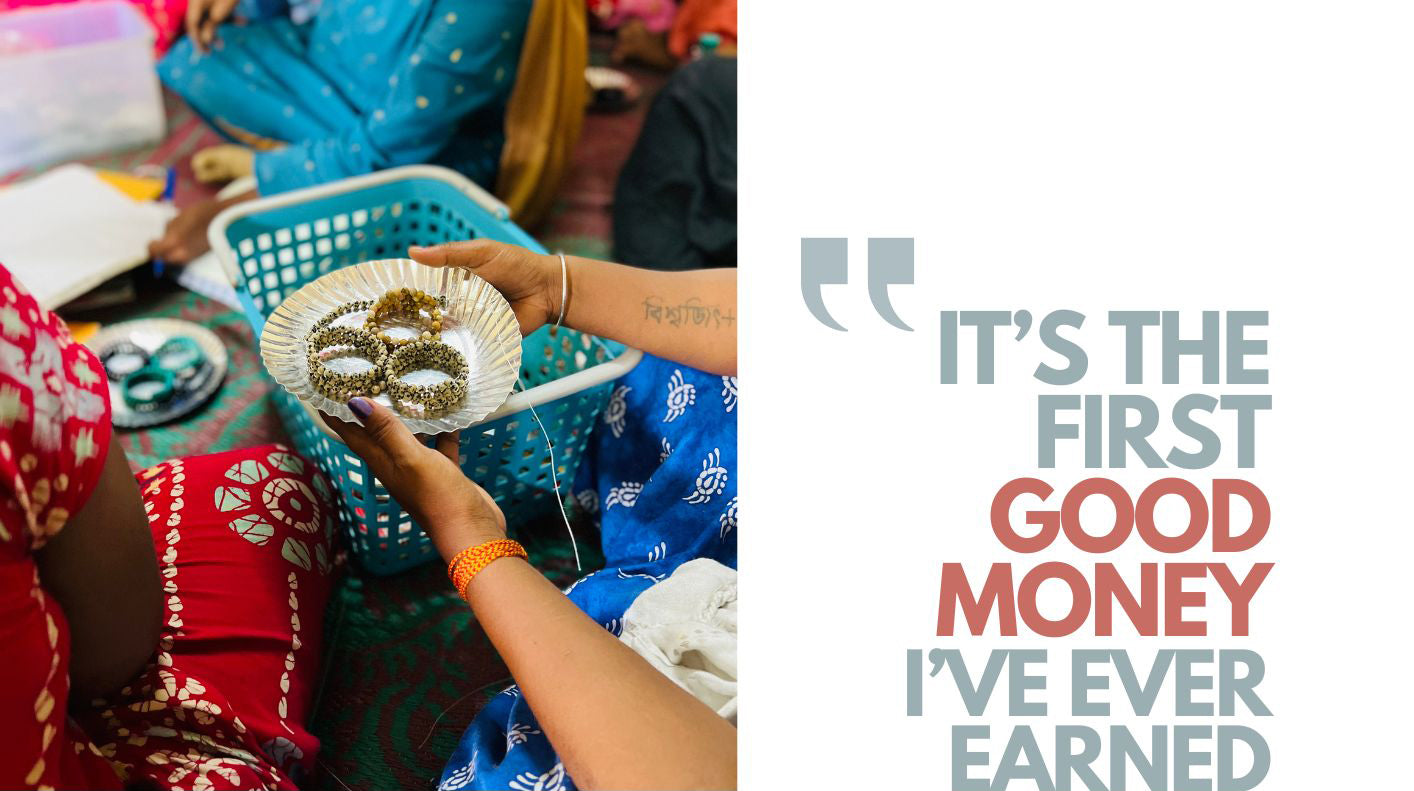 The Good Money Bracelets - Your purchases support powerful opportunities