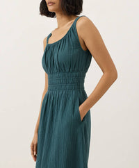 Thumbnail for Women's Coastal Double Gauze Cami Dress