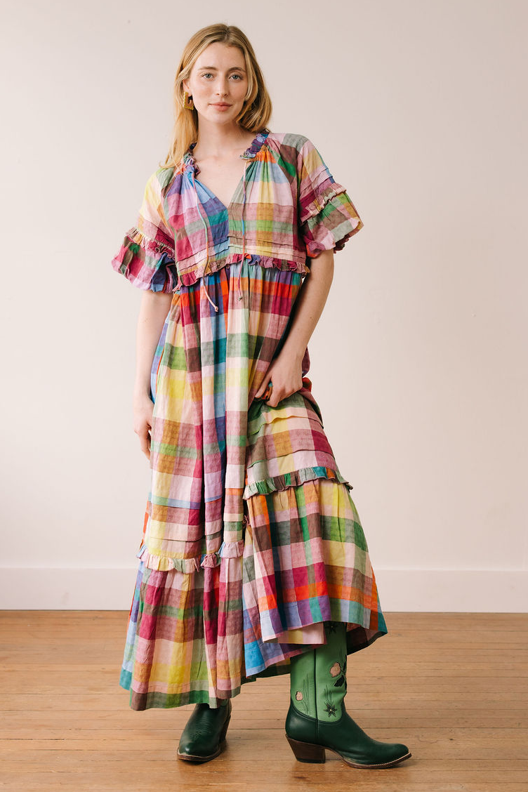 Harbor Plaid Charlotte Dress