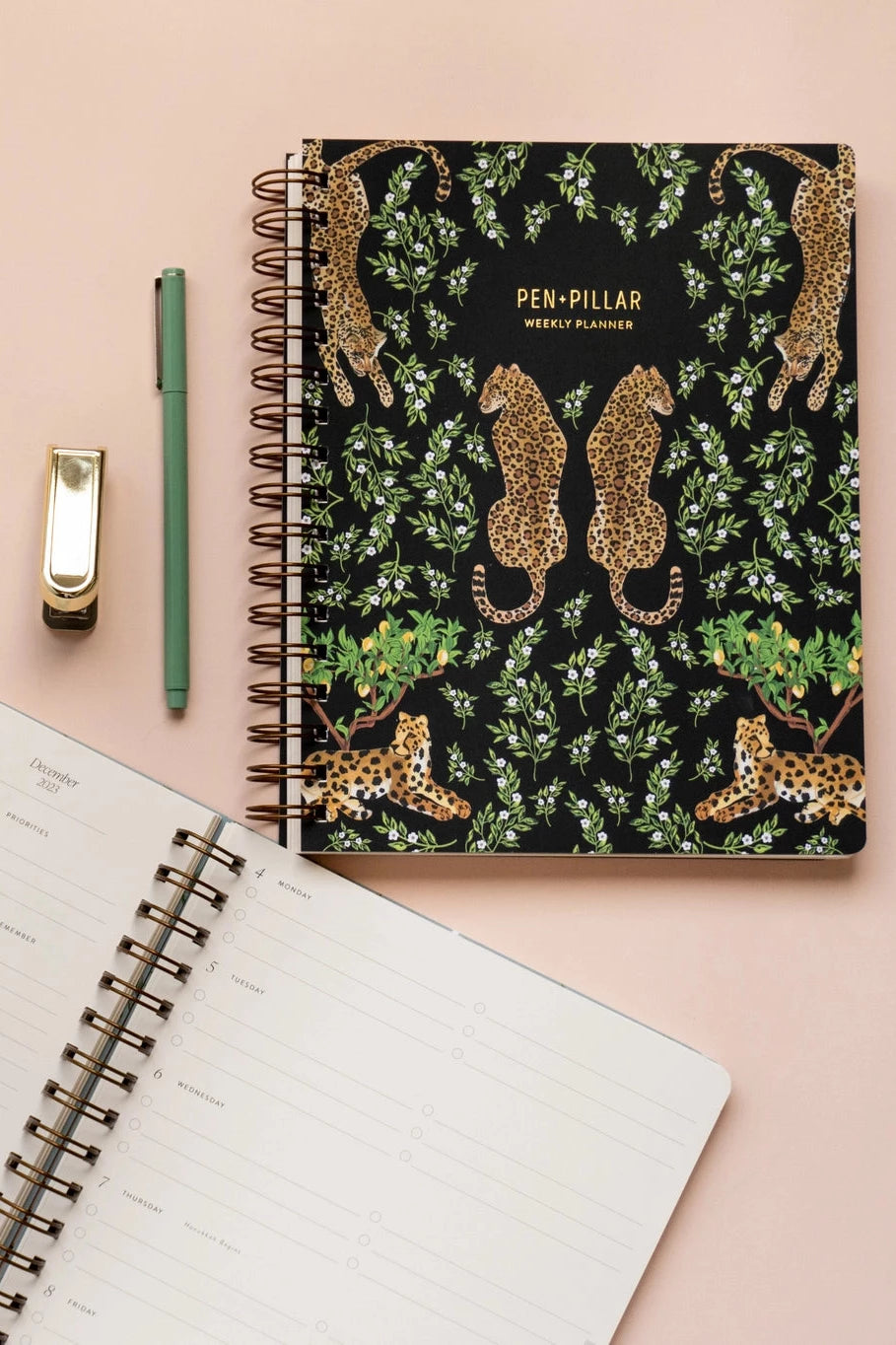 Leopard Weekly Planner