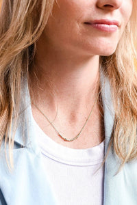 Thumbnail for Mama Morse Code Beaded Necklace