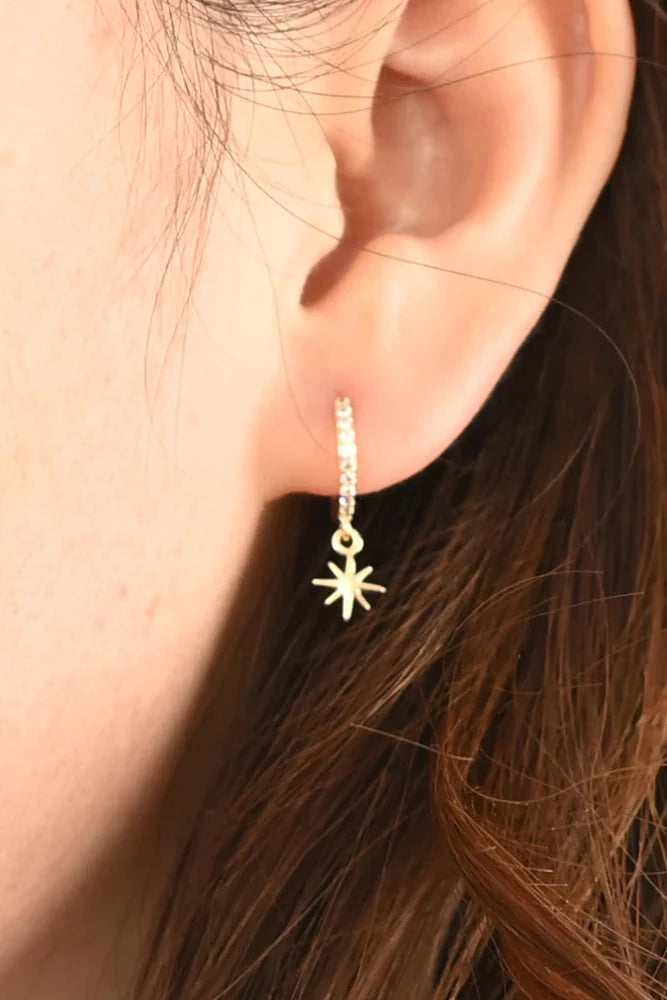 Starlight Huggie Earrings