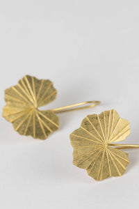 Thumbnail for Lotus Leaf Drop Earrings