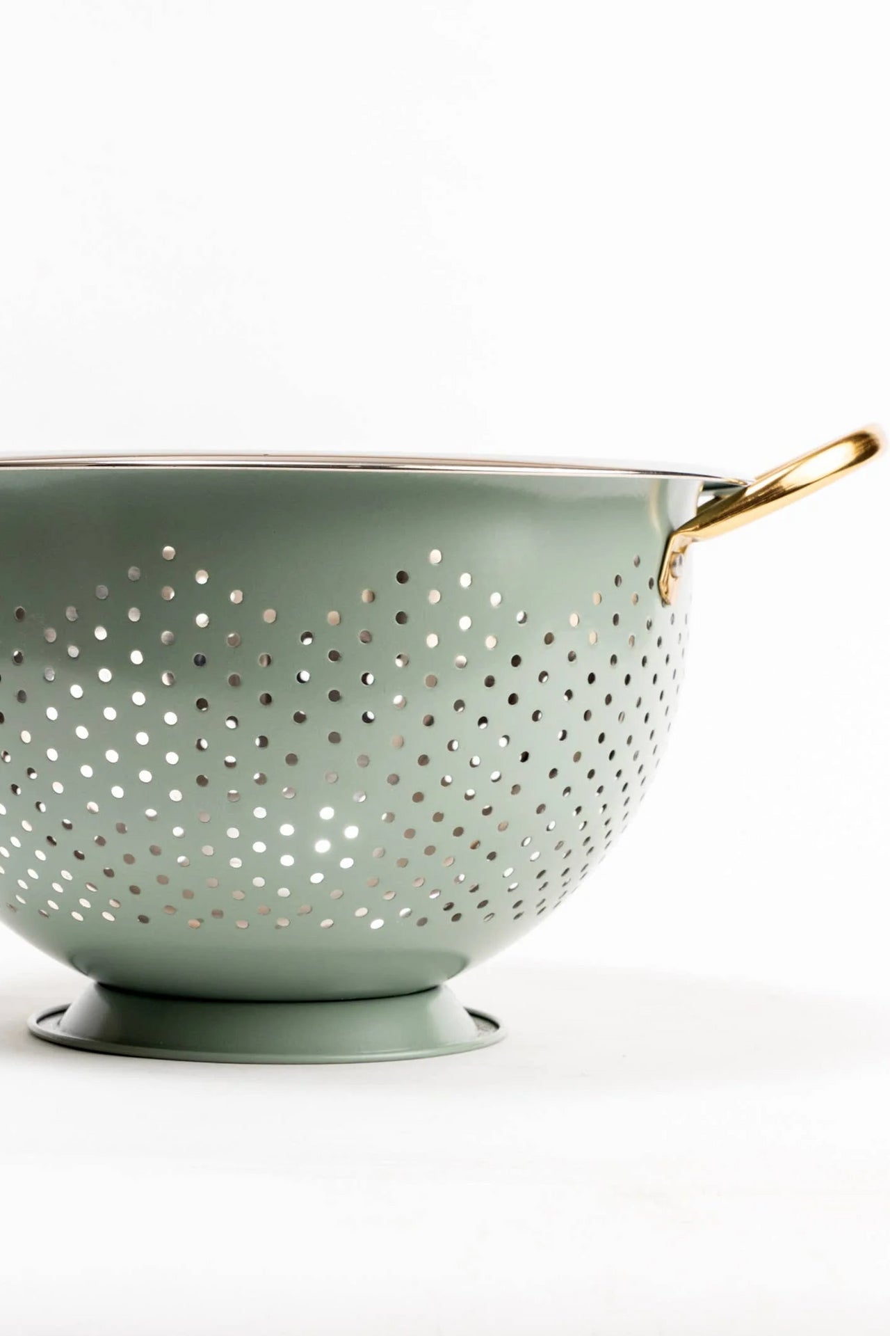 Green Colum Steel Colander