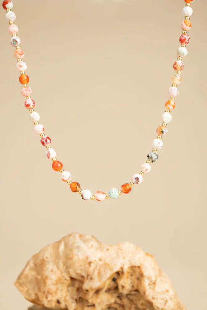 Hope Strand Hand-Beaded Necklace