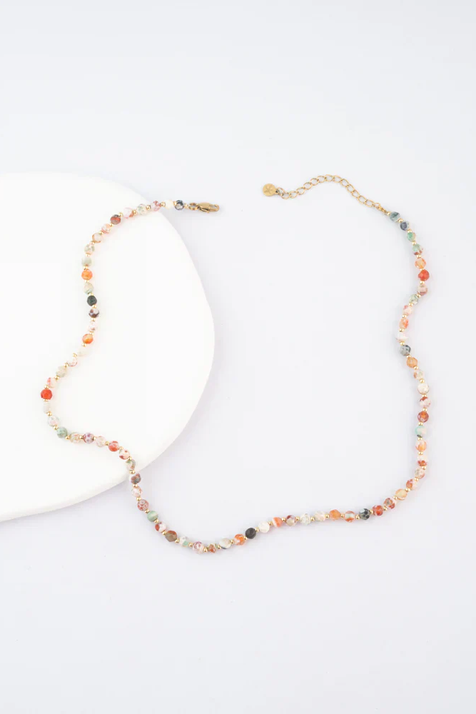 Hope Strand Hand-Beaded Necklace