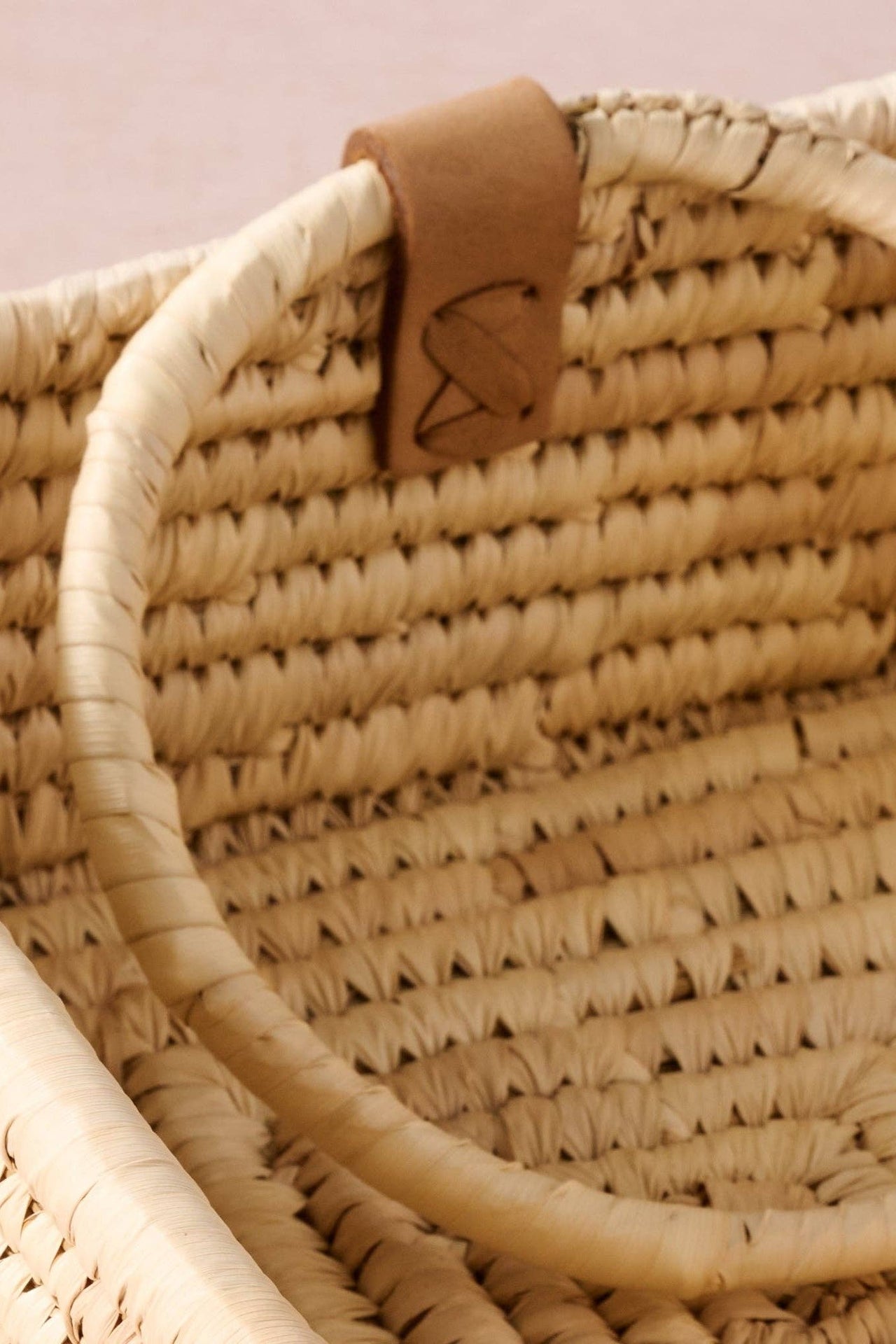 Khejur Woven Palm Leaf Napkin Basket