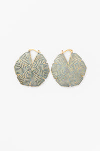 Thumbnail for Blue Foliage Earrings