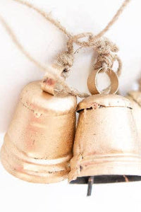 Thumbnail for Three Cone Brass Hanging Bells
