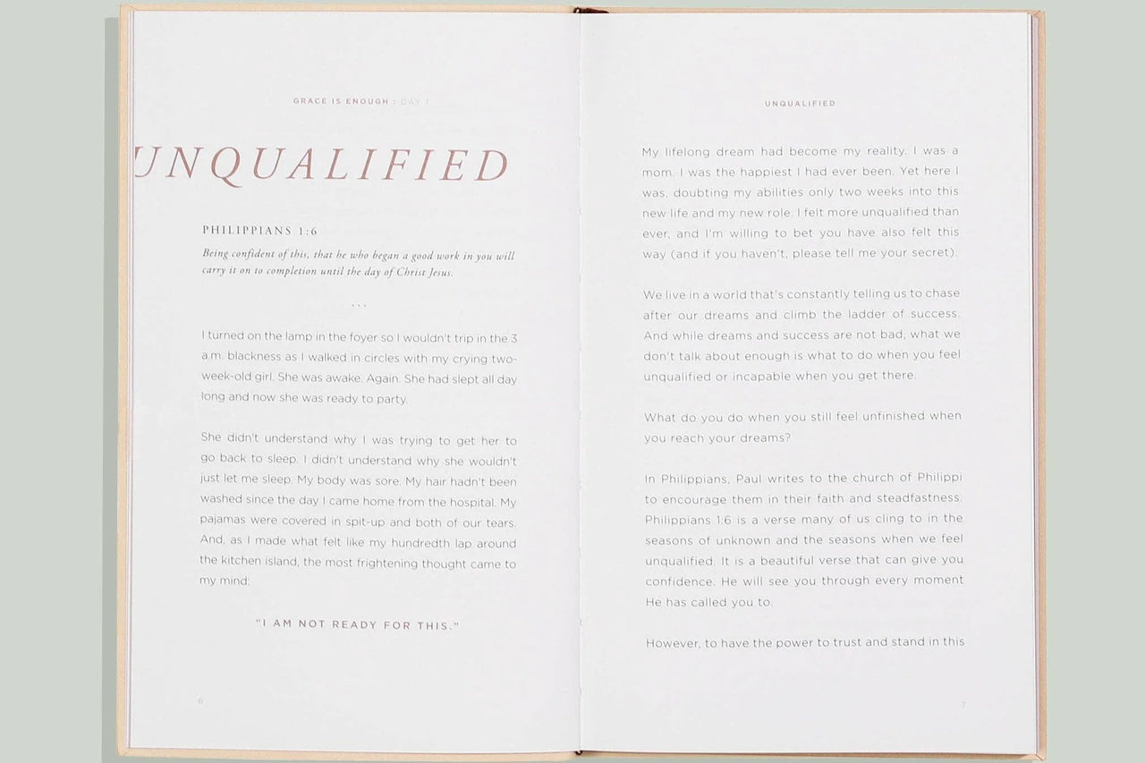 Grace Is Enough: Christian Devotional for Women