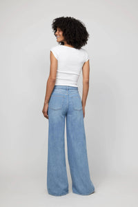 Thumbnail for Wescott Wide Leg High Rise Belted 1990 Vintage