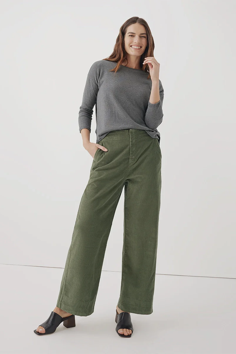 Modern Corduroy Wide Leg Pant – Bought Beautifully Modern Corduroy Wide Leg Pant – Bought Beautifully