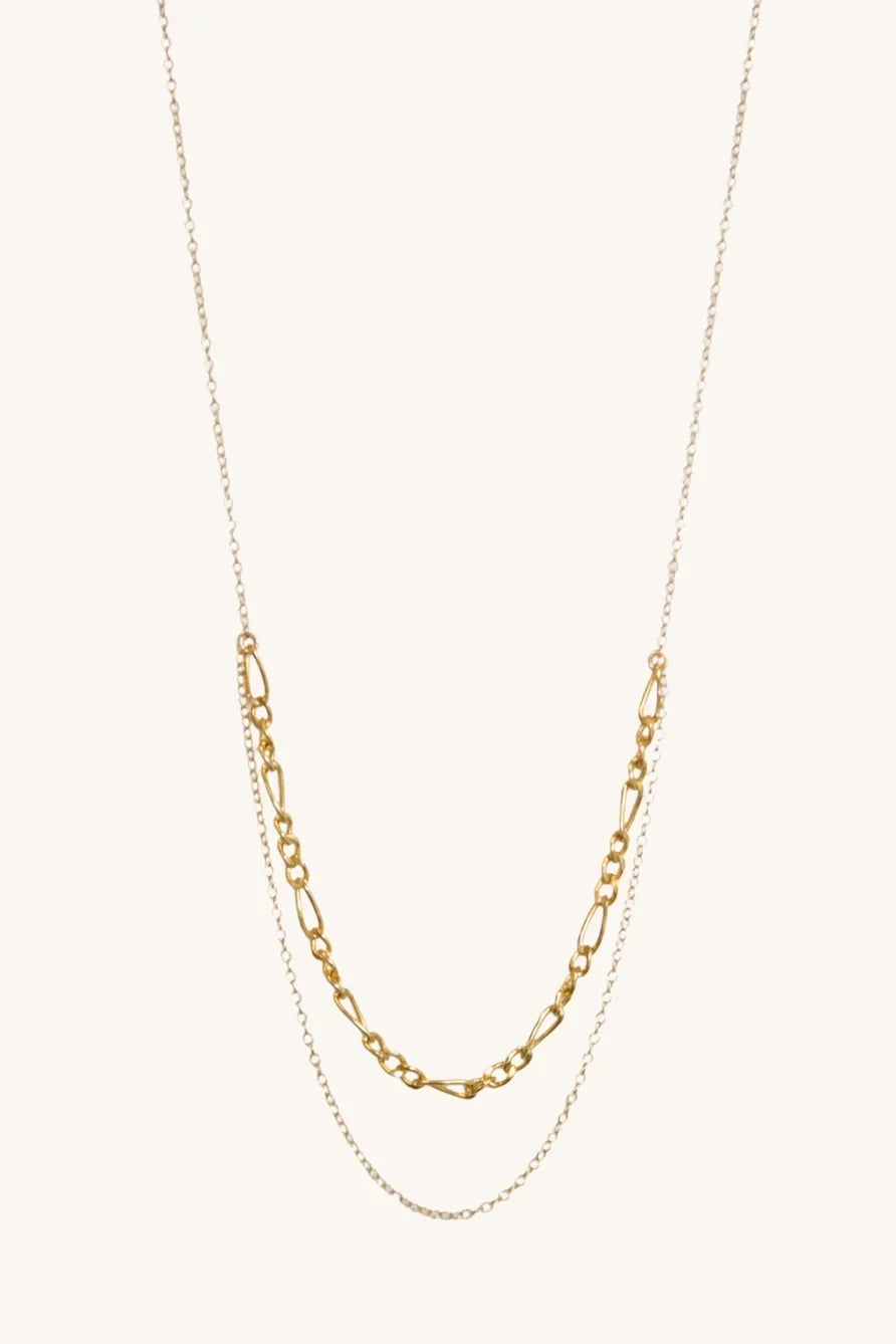 Figaro Chain Layered Necklace