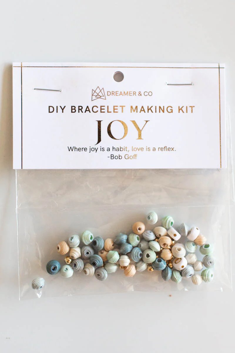 The Bb DIY Stretchy Bracelet Jewelry Making Bead Kit for Adults 