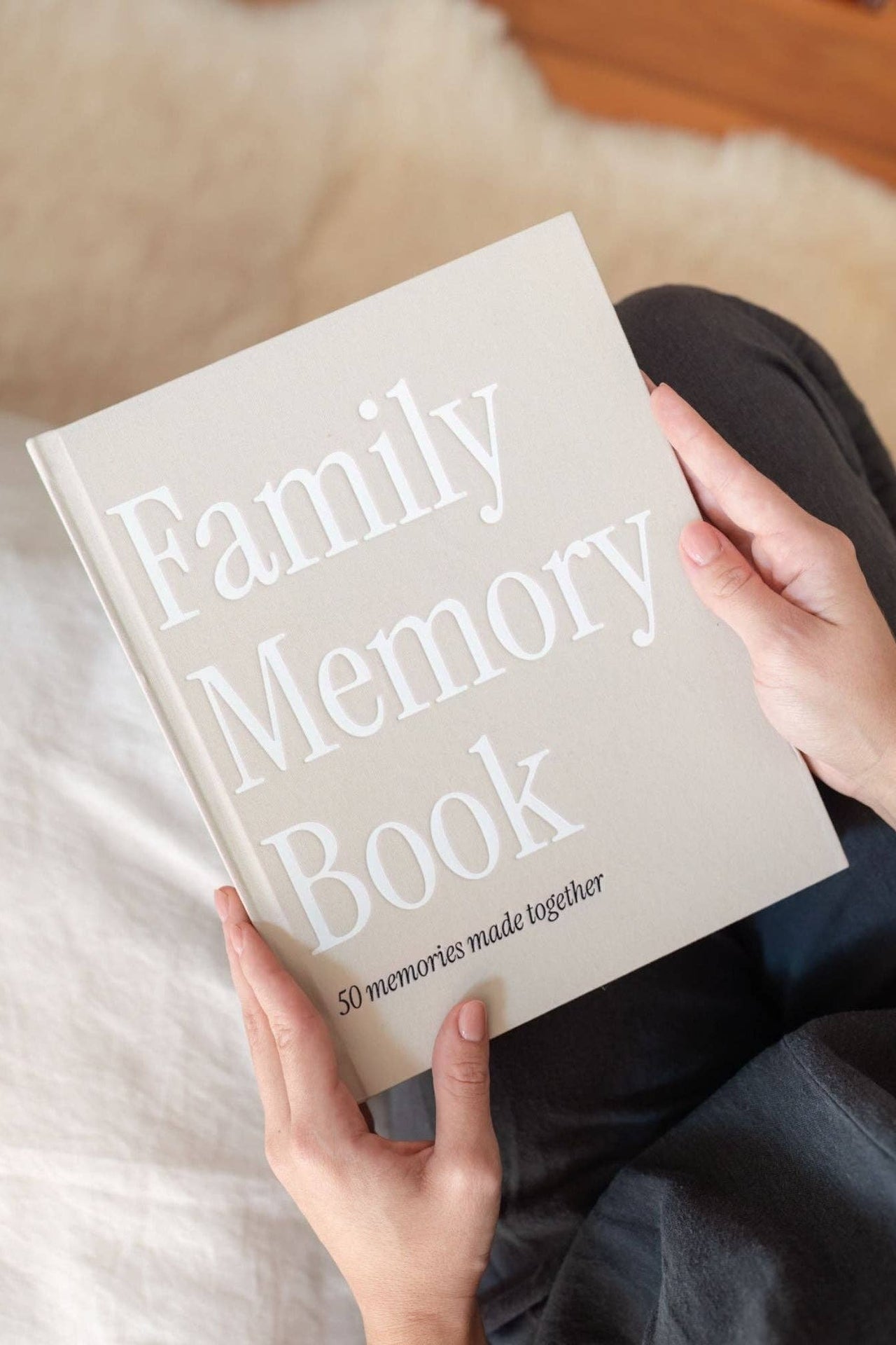 Family Memory Book: 50 Memories Made Together