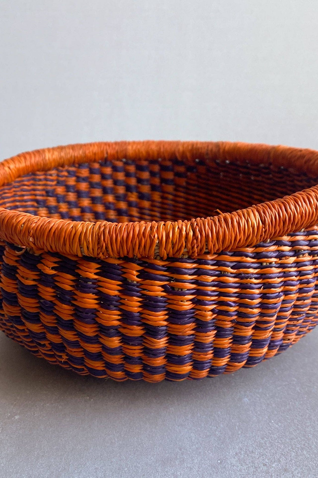 Round Bolga Basket