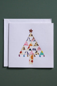 Thumbnail for Tree of Triangles Christmas Card