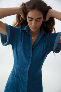 Thumbnail for Cafe Denim Dress