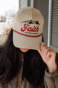 Thumbnail for Faith Can Move Mountians Hat