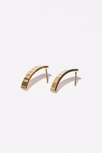 Thumbnail for Ridge Arch Stud Earrings