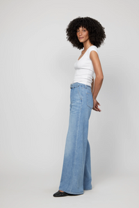 Thumbnail for Wescott Wide Leg High Rise Belted 1990 Vintage