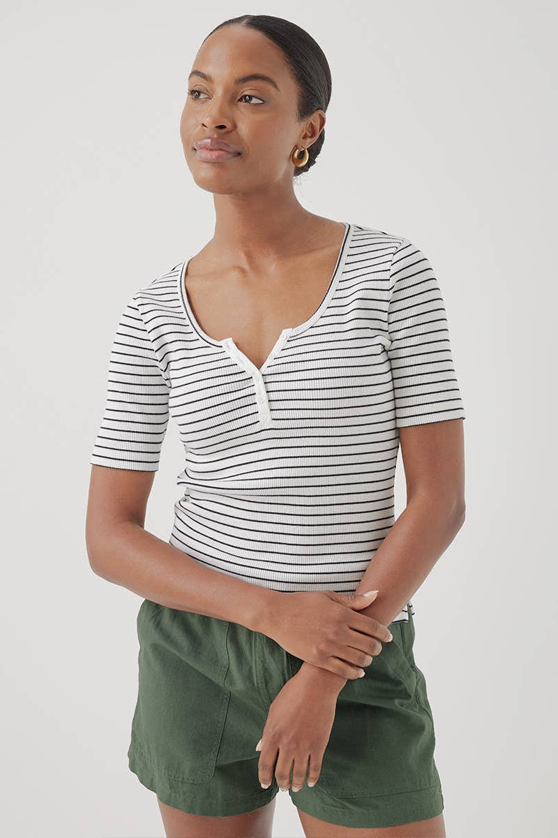 Favorite Rib Henley Top