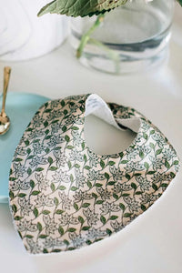 Thumbnail for Upcycled Sari Baby Bib Set