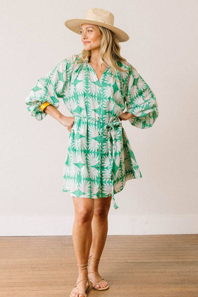 Viridian Tile Pippa Dress