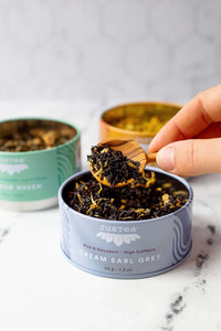 Thumbnail for JusTea Trio Tin & Spoon Set