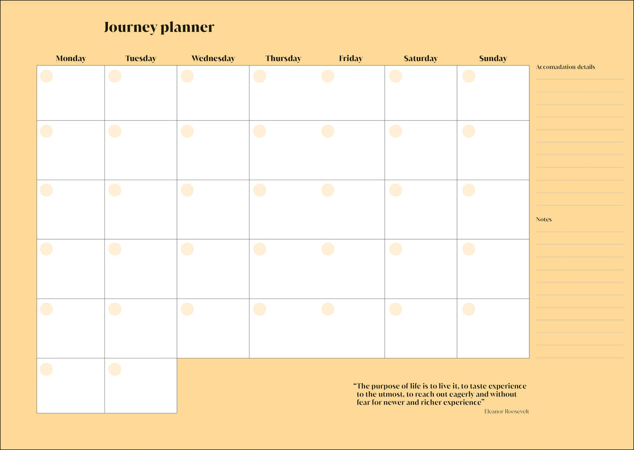 Travel Journal