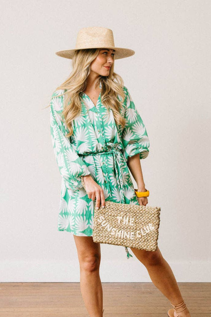 Viridian Tile Pippa Dress