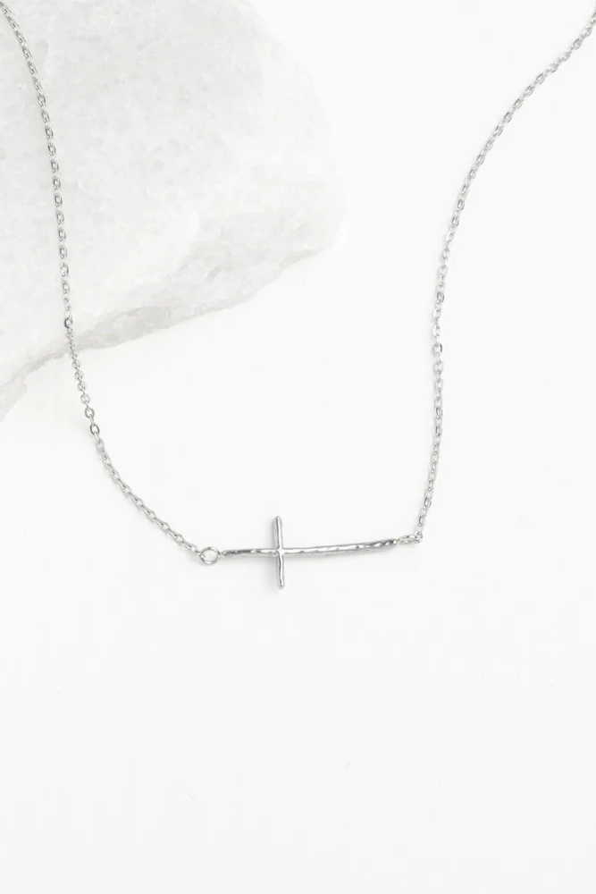 Radiant Cross Necklace