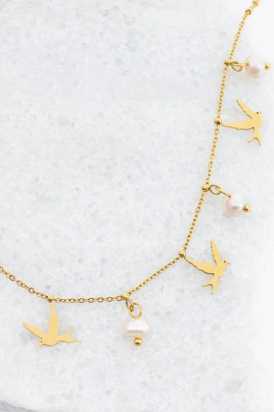 Wings of Hope Pearl Necklace