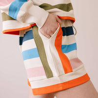 Thumbnail for Confetti Stripe Logan Set