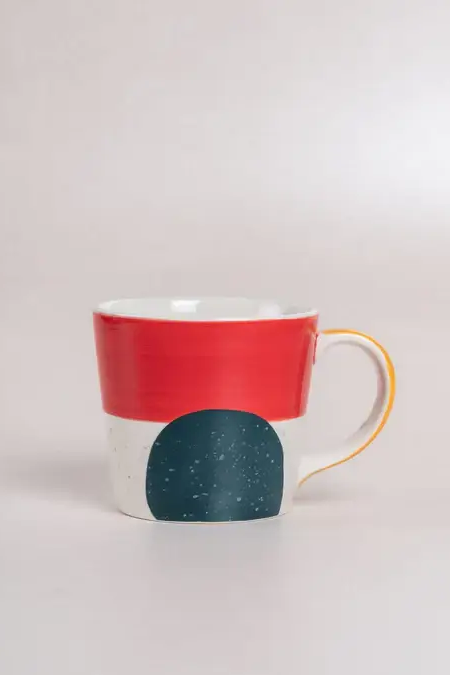 Handpainted Ceramic Tea for One